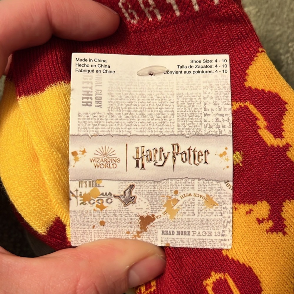 Harry Potter Socks - Picture 5 of 5